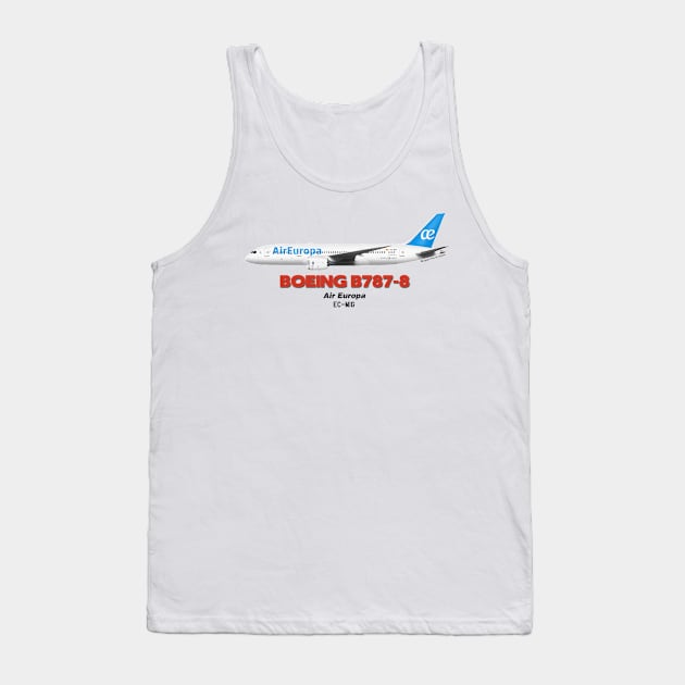 Boeing B787-8 - Air Europa Tank Top by TheArtofFlying
